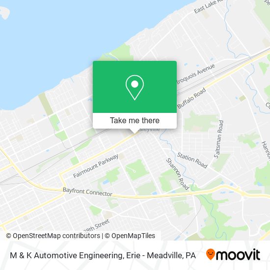 M & K Automotive Engineering map