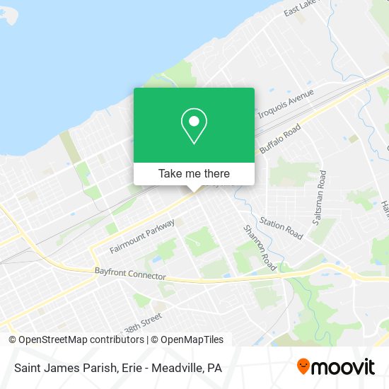 Saint James Parish map
