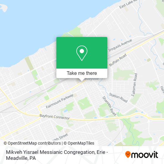 Mikveh Yisrael Messianic Congregation map