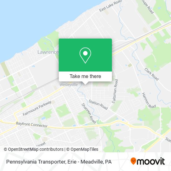 Pennsylvania Transporter map