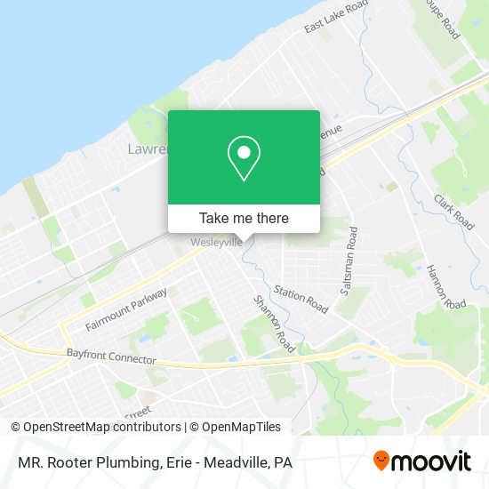 MR. Rooter Plumbing map