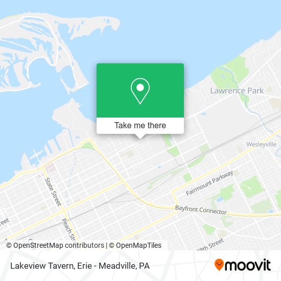 Lakeview Tavern map