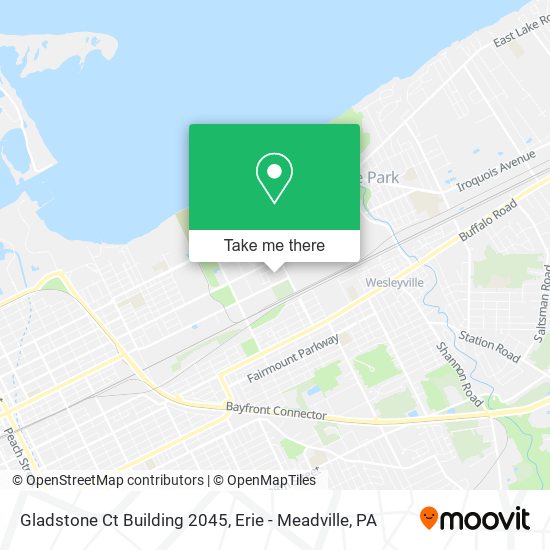 Mapa de Gladstone Ct Building 2045