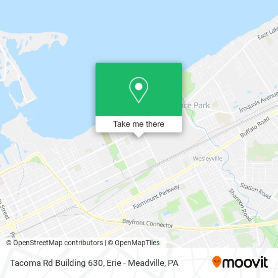 Tacoma Rd Building 630 map