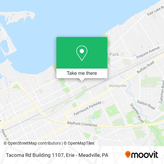 Mapa de Tacoma Rd Building 1107