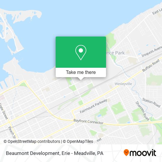Mapa de Beaumont Development