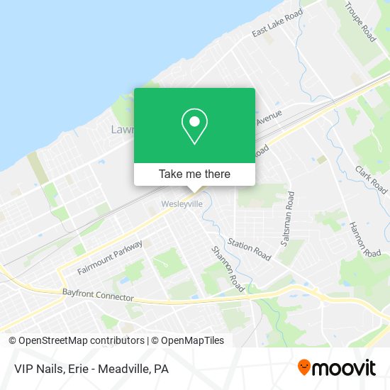 Mapa de VIP Nails
