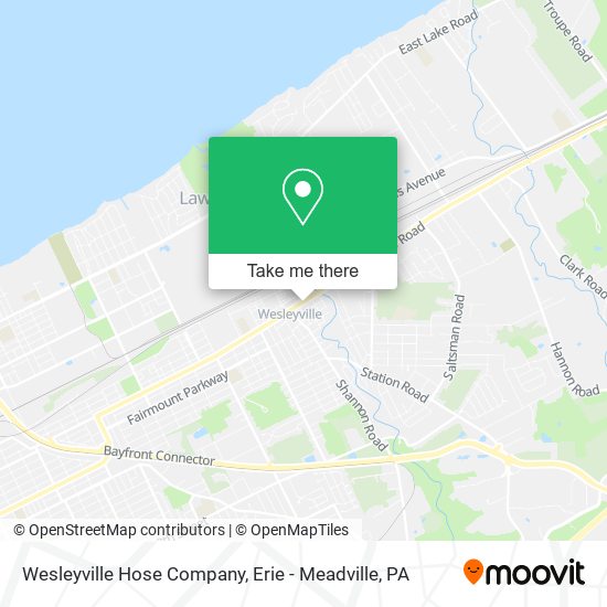 Wesleyville Hose Company map