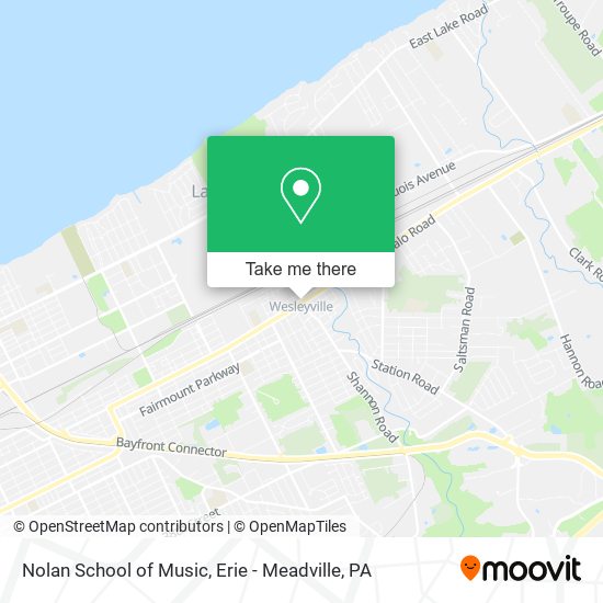 Mapa de Nolan School of Music