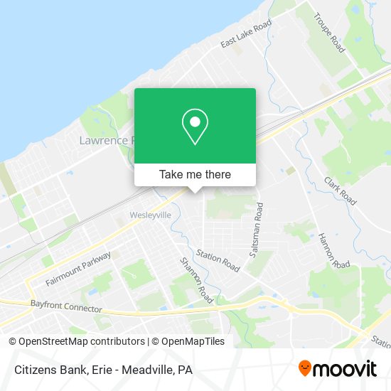 Citizens Bank map