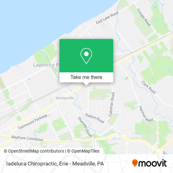 Mapa de Iadeluca Chiropractic