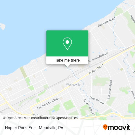 Mapa de Napier Park