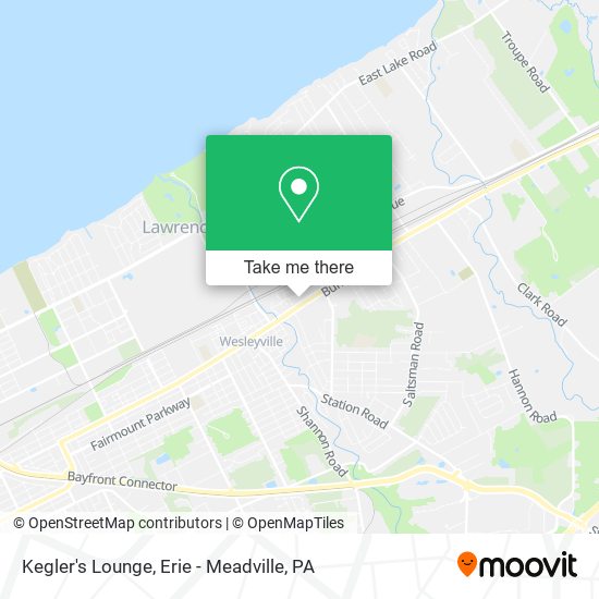 Mapa de Kegler's Lounge