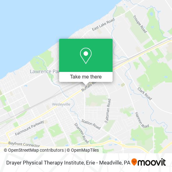 Drayer Physical Therapy Institute map