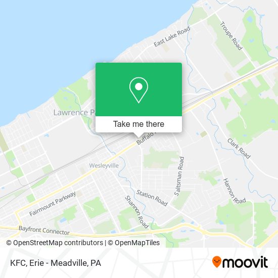 Mapa de KFC