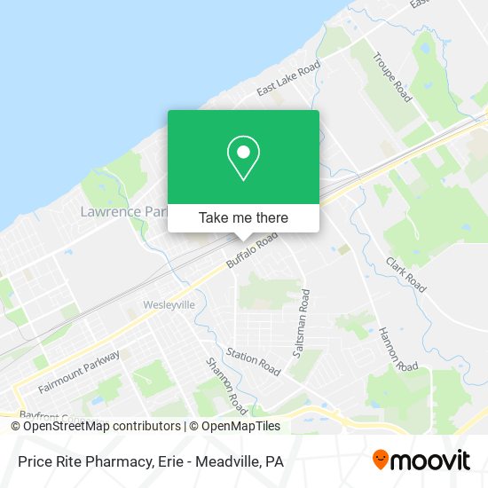 Mapa de Price Rite Pharmacy