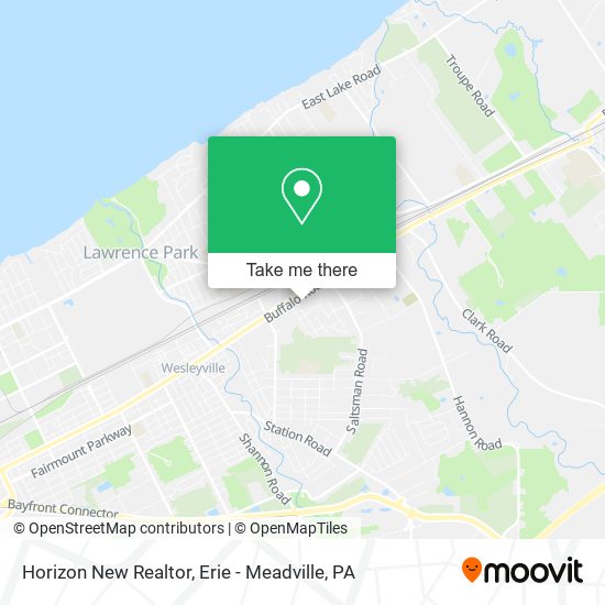 Horizon New Realtor map