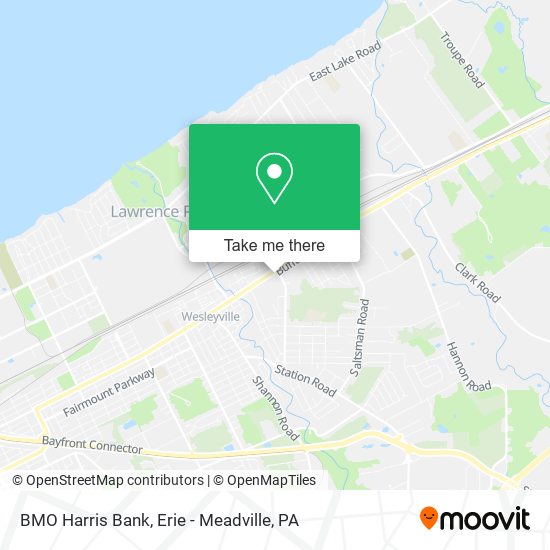 BMO Harris Bank map