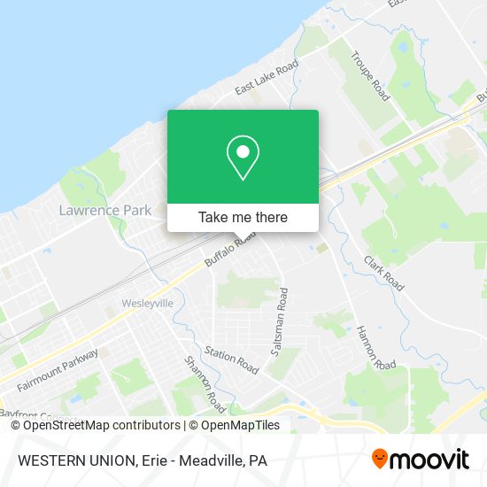 Mapa de WESTERN UNION