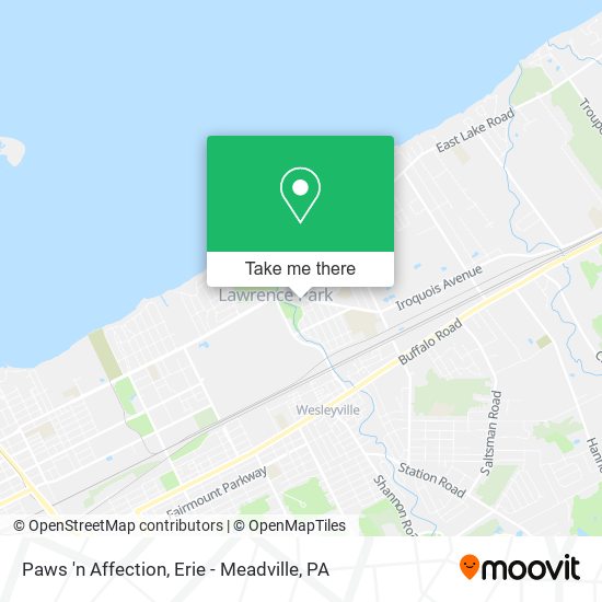 Mapa de Paws 'n Affection