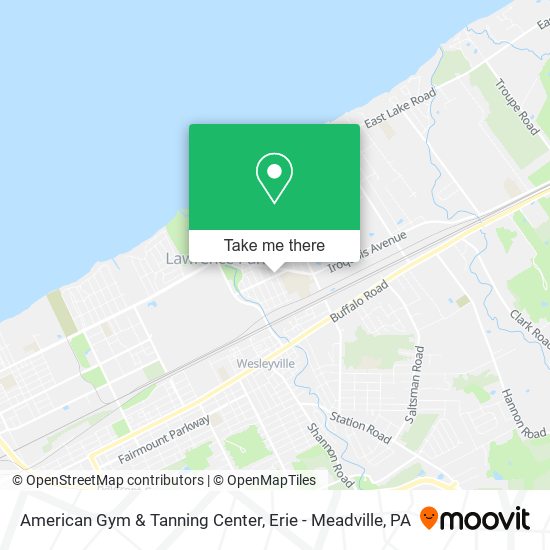 American Gym & Tanning Center map