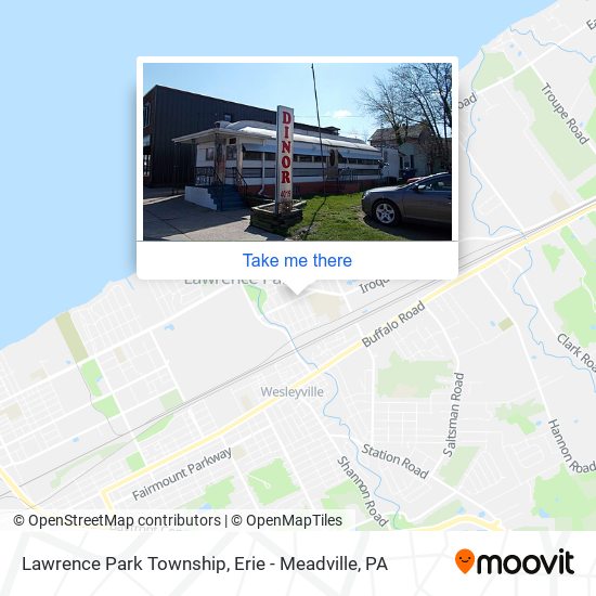 Mapa de Lawrence Park Township