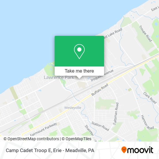 Camp Cadet Troop E map