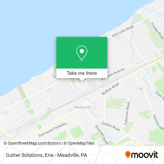 Gutter Solutions map