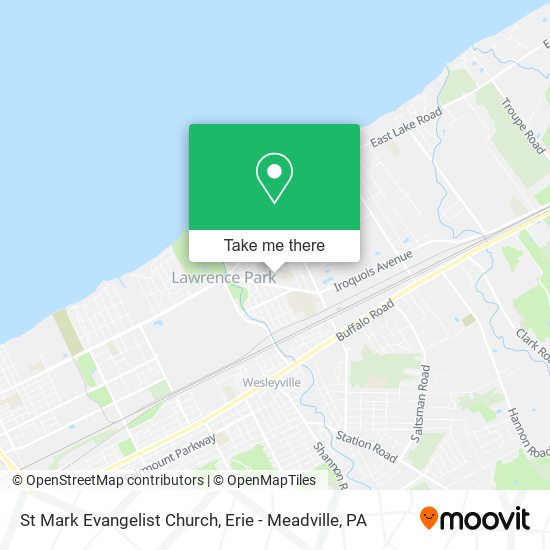 St Mark Evangelist Church map