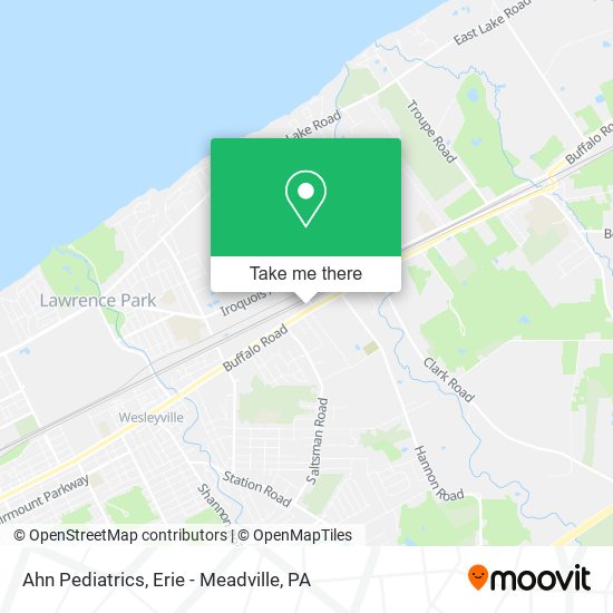 Ahn Pediatrics map