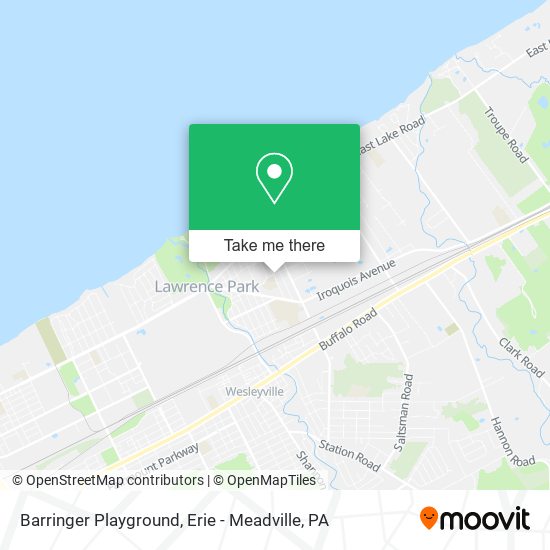 Barringer Playground map