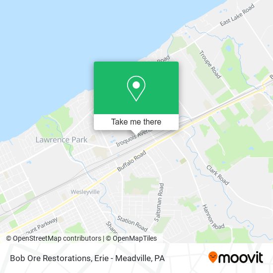 Mapa de Bob Ore Restorations