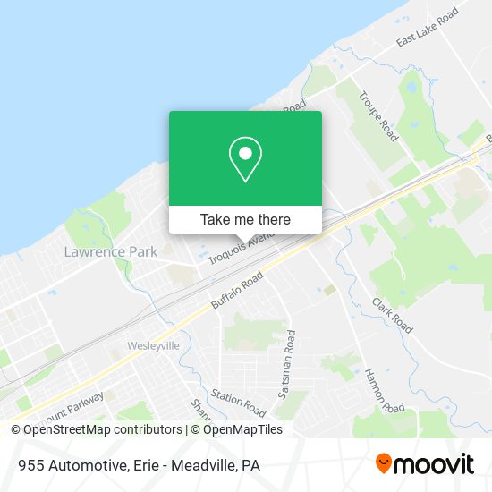 955 Automotive map