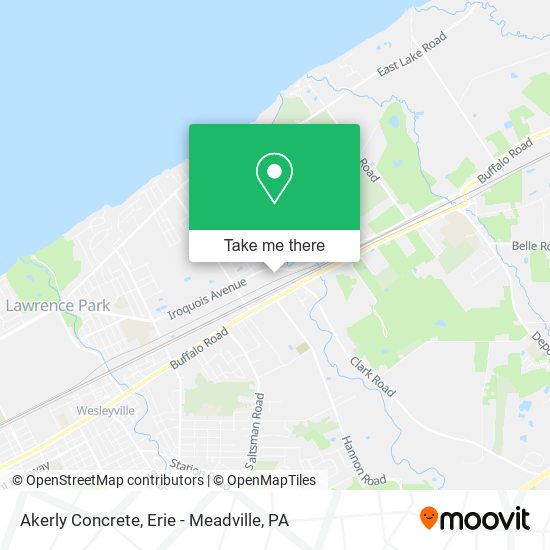 Akerly Concrete map