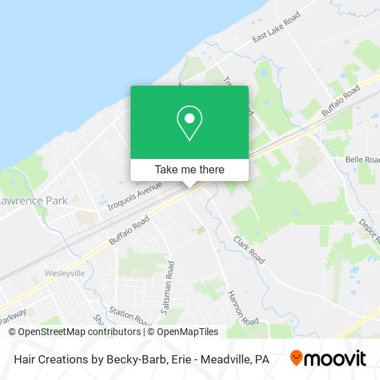 Hair Creations by Becky-Barb map