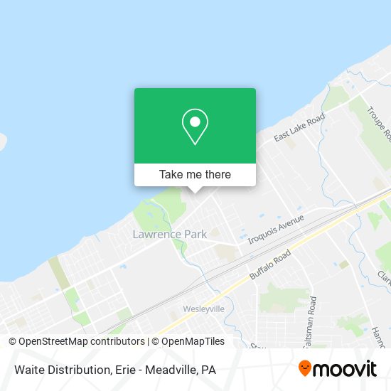 Waite Distribution map