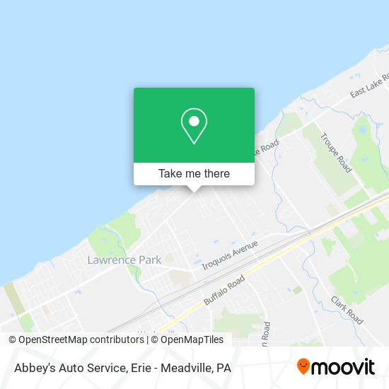 Abbey's Auto Service map