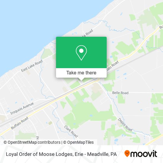 Mapa de Loyal Order of Moose Lodges