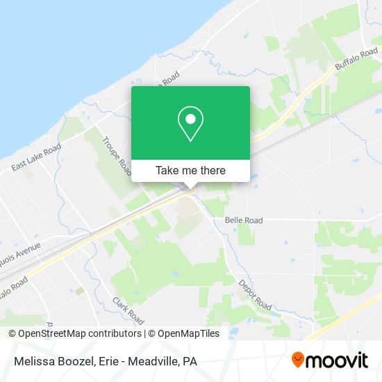 Mapa de Melissa Boozel