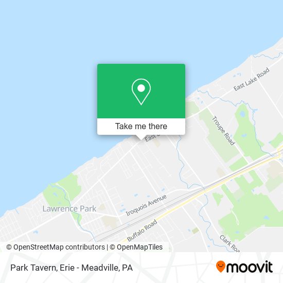 Park Tavern map