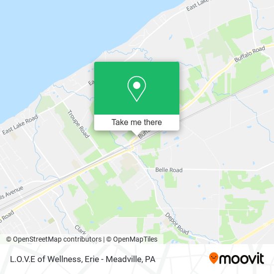 L.O.V.E of Wellness map