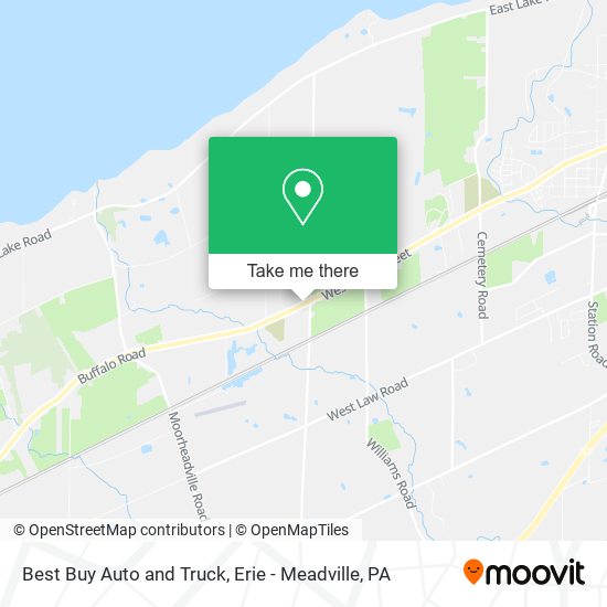Mapa de Best Buy Auto and Truck