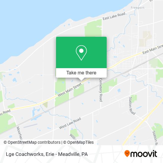 Lge Coachworks map