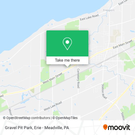 Gravel Pit Park map
