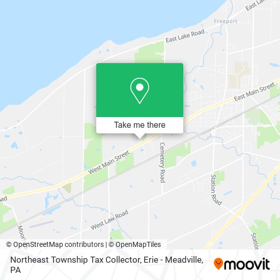 Northeast Township Tax Collector map
