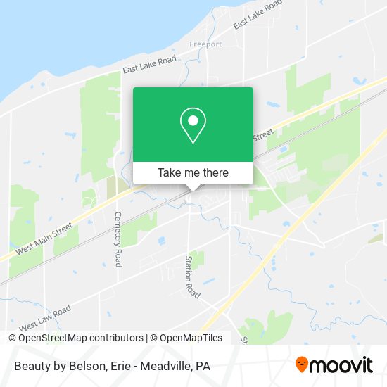 Beauty by Belson map