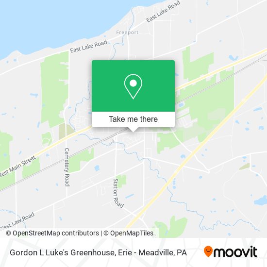 Gordon L Luke's Greenhouse map