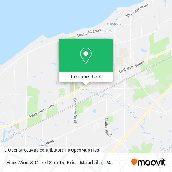 Mapa de Fine Wine & Good Spirits