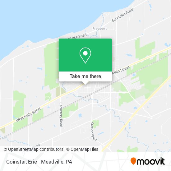 Mapa de Coinstar