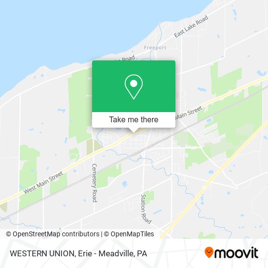 Mapa de WESTERN UNION